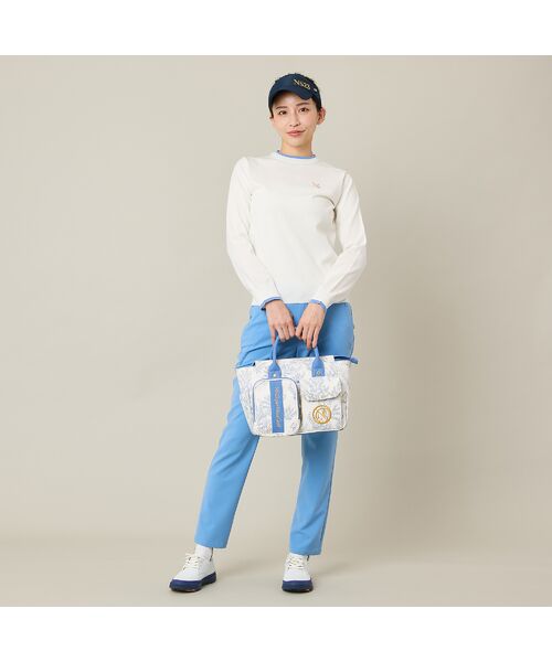 NS23 par Nissa Golf / エヌエス23・パー・ニッサゴルフ ショルダーバッグ | ミモザ柄カートバッグ | 詳細2