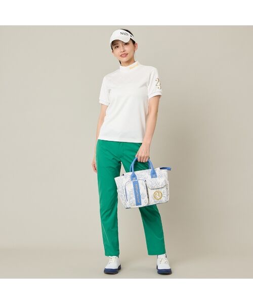 NS23 par Nissa Golf / エヌエス23・パー・ニッサゴルフ ショルダーバッグ | ミモザ柄カートバッグ | 詳細4