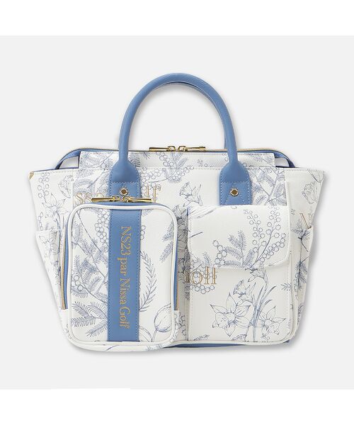 NS23 par Nissa Golf / エヌエス23・パー・ニッサゴルフ ショルダーバッグ | ミモザ柄カートバッグ | 詳細7