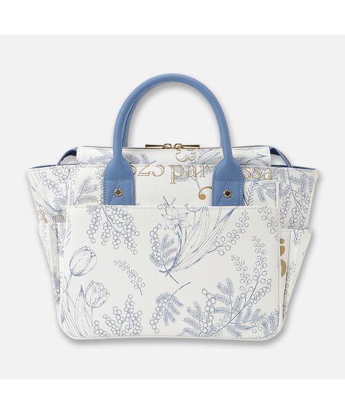 NS23 par Nissa Golf / エヌエス23・パー・ニッサゴルフ ショルダーバッグ | ミモザ柄カートバッグ | 詳細8