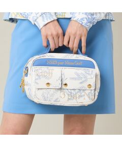 NS23 par Nissa Golf / エヌエス23・パー・ニッサゴルフ ショルダーバッグ | ミモザ柄ショルダーポーチバッグ