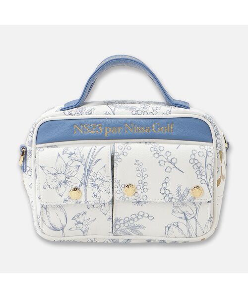 NS23 par Nissa Golf / エヌエス23・パー・ニッサゴルフ ショルダーバッグ | ミモザ柄ショルダーポーチバッグ | 詳細11