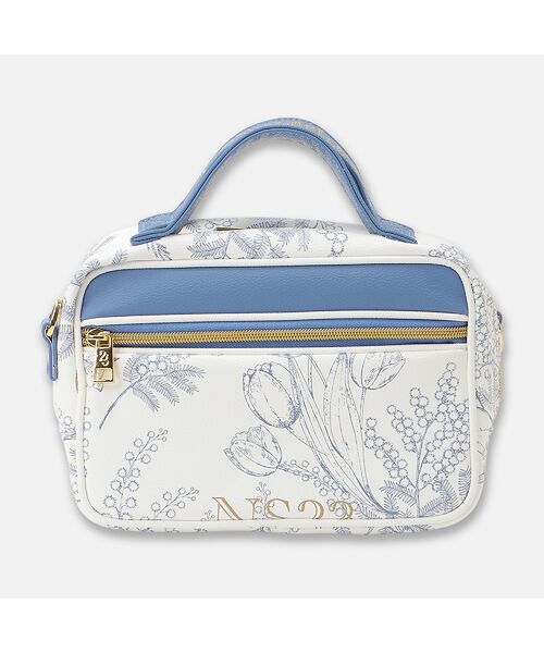 NS23 par Nissa Golf / エヌエス23・パー・ニッサゴルフ ショルダーバッグ | ミモザ柄ショルダーポーチバッグ | 詳細12