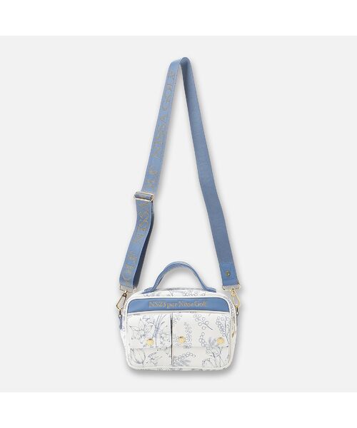 NS23 par Nissa Golf / エヌエス23・パー・ニッサゴルフ ショルダーバッグ | ミモザ柄ショルダーポーチバッグ | 詳細13