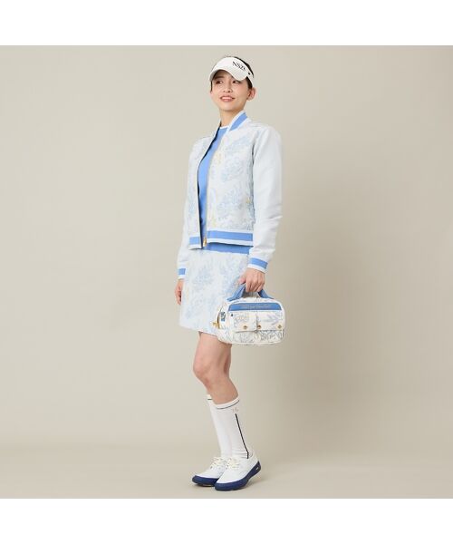 NS23 par Nissa Golf / エヌエス23・パー・ニッサゴルフ ショルダーバッグ | ミモザ柄ショルダーポーチバッグ | 詳細3