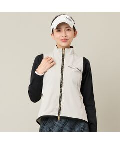 NS23 par Nissa Golf / エヌエス23・パー・ニッサゴルフ ベスト | 【Women's】バックギャザージップベスト
