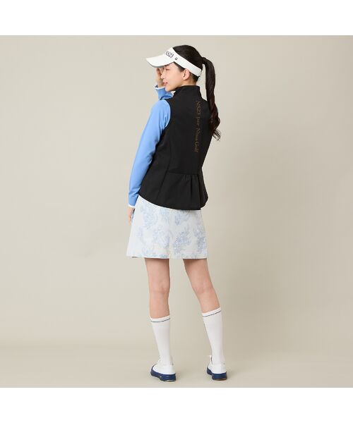 NS23 par Nissa Golf / エヌエス23・パー・ニッサゴルフ ベスト | 【Women's】バックギャザージップベスト | 詳細9
