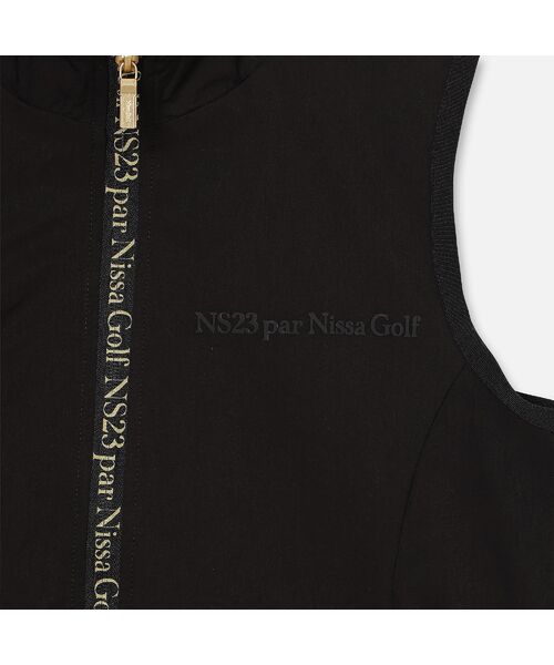 NS23 par Nissa Golf / エヌエス23・パー・ニッサゴルフ ベスト | 【Women's】バックギャザージップベスト | 詳細11