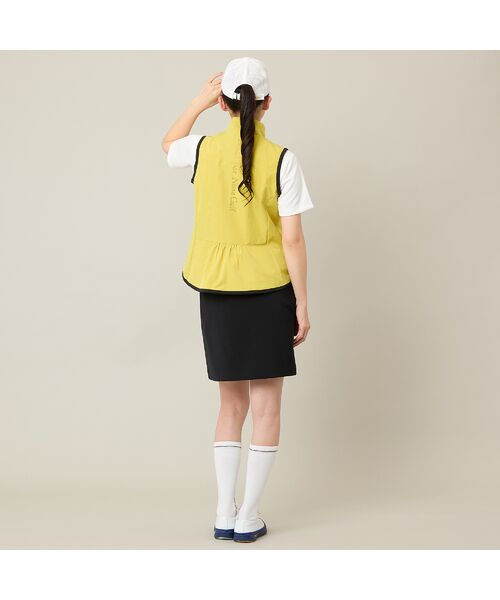 NS23 par Nissa Golf / エヌエス23・パー・ニッサゴルフ ベスト | 【Women's】バックギャザージップベスト | 詳細11