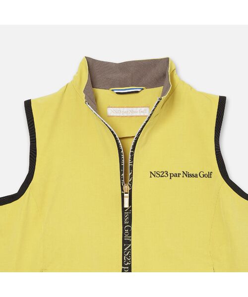 NS23 par Nissa Golf / エヌエス23・パー・ニッサゴルフ ベスト | 【Women's】バックギャザージップベスト | 詳細16