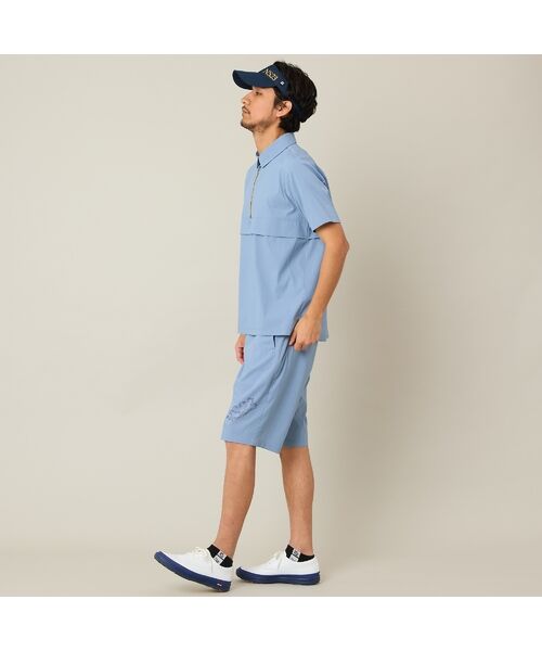 NS23 par Nissa Golf / エヌエス23・パー・ニッサゴルフ ショート・ハーフ・半端丈パンツ | 【Men's】【接触冷感／UVカット／撥水】パンチングショートパンツ | 詳細14