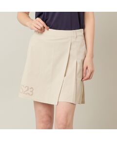 NS23 par Nissa Golf / エヌエス23・パー・ニッサゴルフ ショート・ハーフ・半端丈パンツ | 【Women's】【接触冷感／UVカット／撥水】ストレッチプリーツキュロット