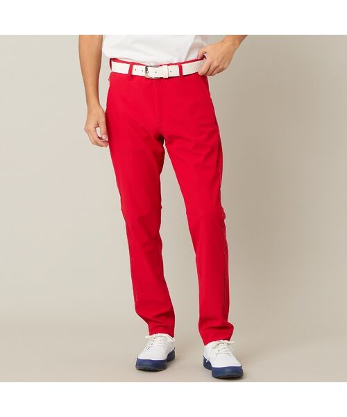 NS23 par Nissa Golf / エヌエス23・パー・ニッサゴルフ その他パンツ | 【Men's】ストレッチラインパンツ（レッド）