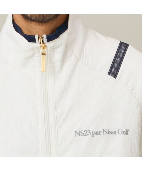 NS23 par Nissa Golf / エヌエス23・パー・ニッサゴルフ ブルゾン | 【Men's】軽量メッシュ切替ブルゾン | 詳細4