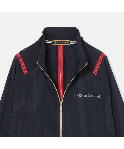 NS23 par Nissa Golf / エヌエス23・パー・ニッサゴルフ ブルゾン | 【Men's】軽量メッシュ切替ブルゾン | 詳細12