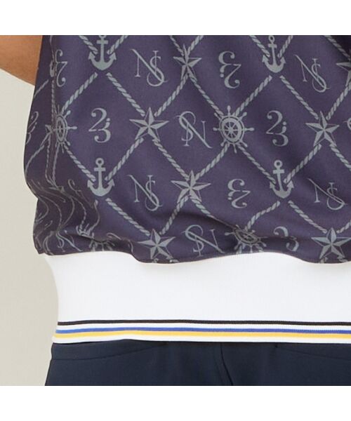 NS23 par Nissa Golf / エヌエス23・パー・ニッサゴルフ ポロシャツ | 【Men's】マリーンプリントポロ | 詳細10