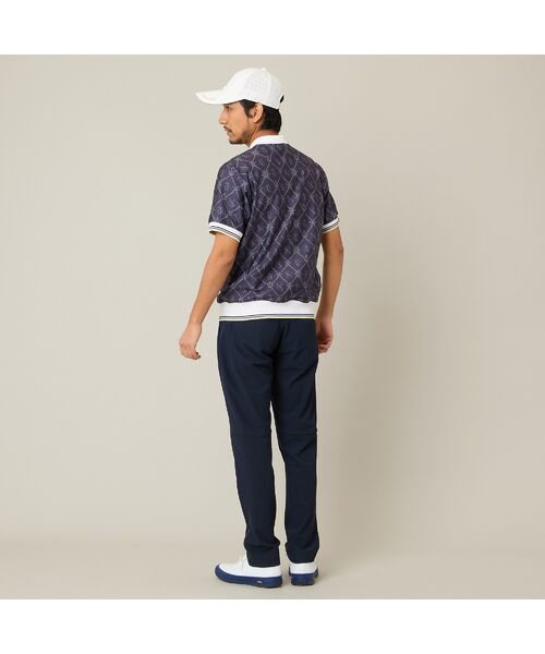 NS23 par Nissa Golf / エヌエス23・パー・ニッサゴルフ ポロシャツ | 【Men's】マリーンプリントポロ | 詳細12