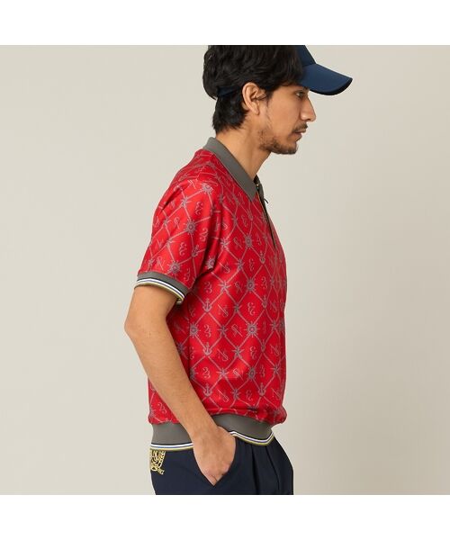 NS23 par Nissa Golf / エヌエス23・パー・ニッサゴルフ ポロシャツ | 【Men's】マリーンプリントポロ | 詳細13