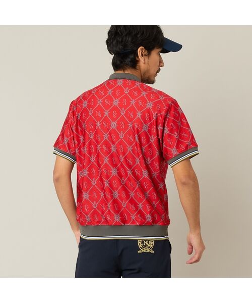 NS23 par Nissa Golf / エヌエス23・パー・ニッサゴルフ ポロシャツ | 【Men's】マリーンプリントポロ | 詳細14