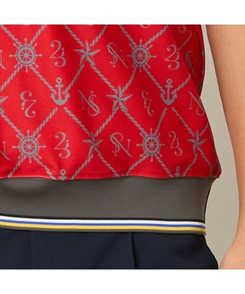 NS23 par Nissa Golf / エヌエス23・パー・ニッサゴルフ ポロシャツ | 【Men's】マリーンプリントポロ | 詳細16