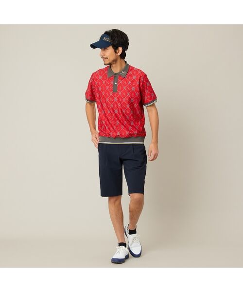 NS23 par Nissa Golf / エヌエス23・パー・ニッサゴルフ ポロシャツ | 【Men's】マリーンプリントポロ | 詳細17