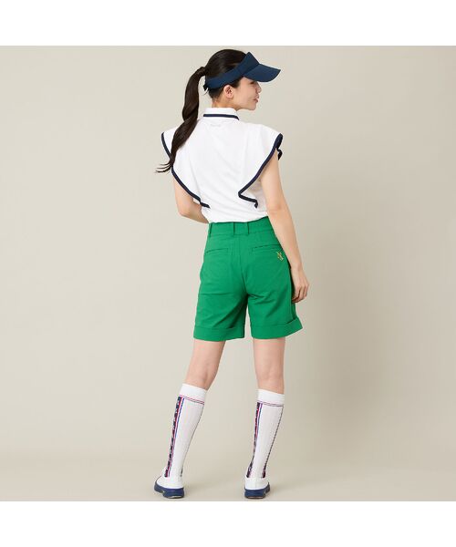 NS23 par Nissa Golf / エヌエス23・パー・ニッサゴルフ カットソー | 【Women's】【吸水速乾】ラッフルスリーブプルオーバー | 詳細2