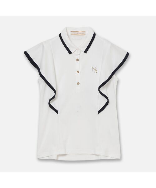 NS23 par Nissa Golf / エヌエス23・パー・ニッサゴルフ カットソー | 【Women's】【吸水速乾】ラッフルスリーブプルオーバー | 詳細5