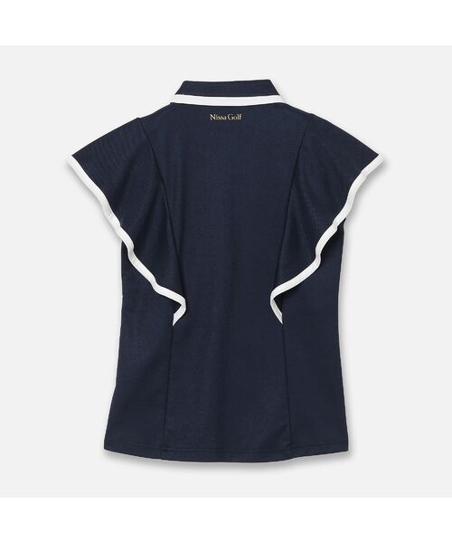 NS23 par Nissa Golf / エヌエス23・パー・ニッサゴルフ カットソー | 【Women's】【吸水速乾】ラッフルスリーブプルオーバー | 詳細12