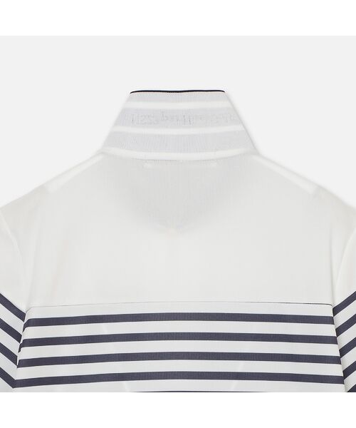 NS23 par Nissa Golf / エヌエス23・パー・ニッサゴルフ ポロシャツ | 【Women's】【吸水速乾】ハーフジップボーダーポロ | 詳細10