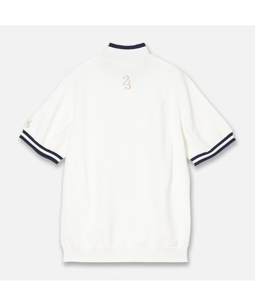 NS23 par Nissa Golf / エヌエス23・パー・ニッサゴルフ ニット・セーター | 【Men's】ホールガーメントハーフジップ | 詳細1