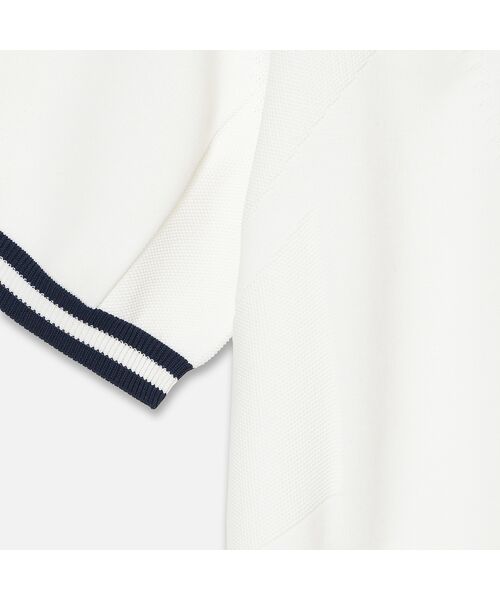 NS23 par Nissa Golf / エヌエス23・パー・ニッサゴルフ ニット・セーター | 【Men's】ホールガーメントハーフジップ | 詳細3