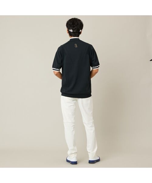 NS23 par Nissa Golf / エヌエス23・パー・ニッサゴルフ ニット・セーター | 【Men's】ホールガーメントハーフジップ | 詳細11