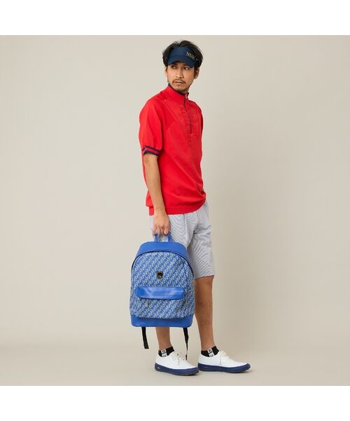 NS23 par Nissa Golf / エヌエス23・パー・ニッサゴルフ ニット・セーター | 【Men's】ホールガーメントハーフジップ | 詳細17