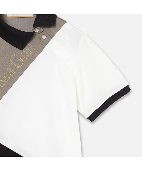 NS23 par Nissa Golf / エヌエス23・パー・ニッサゴルフ ミニ丈・ひざ丈ワンピース | 【Women's】【吸水速乾】マリーンフラッグポロワンピース | 詳細8