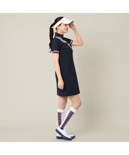 NS23 par Nissa Golf / エヌエス23・パー・ニッサゴルフ ミニ丈・ひざ丈ワンピース | 【Women's】サマーストレッチワンピース | 詳細2