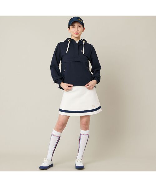NS23 par Nissa Golf / エヌエス23・パー・ニッサゴルフ ミニ・ひざ丈スカート | 【Women's】【セットアップ可】ニットフレアスカート | 詳細3