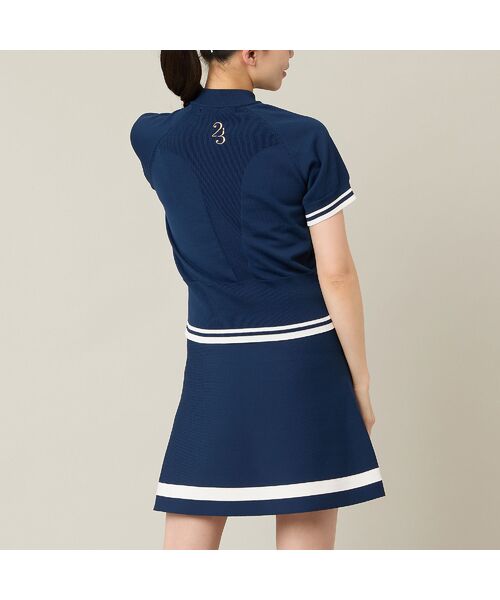 NS23 par Nissa Golf / エヌエス23・パー・ニッサゴルフ ミニ・ひざ丈スカート | 【Women's】【セットアップ可】ニットフレアスカート | 詳細10