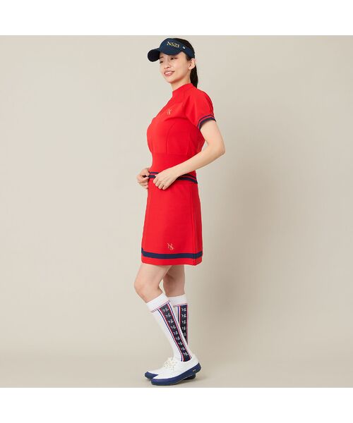 NS23 par Nissa Golf / エヌエス23・パー・ニッサゴルフ ミニ・ひざ丈スカート | 【Women's】【セットアップ可】ニットフレアスカート | 詳細14
