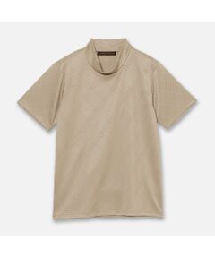 NS23 par Nissa Golf / エヌエス23・パー・ニッサゴルフ カットソー | 【Men's】ロゴジャカードモックネック