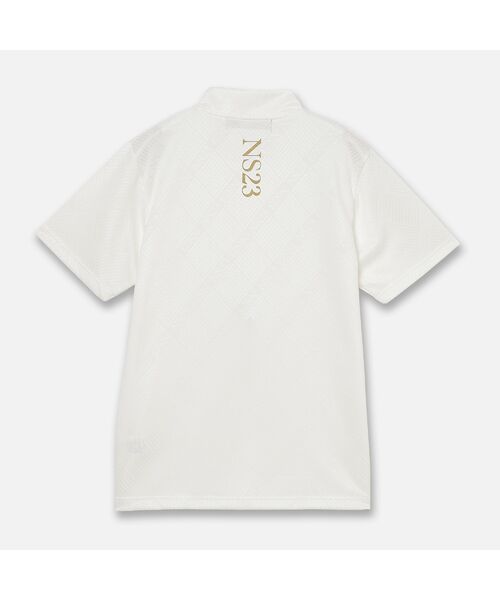 NS23 par Nissa Golf / エヌエス23・パー・ニッサゴルフ カットソー | 【Men's】ロゴジャカードモックネック | 詳細1