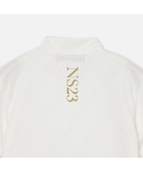 NS23 par Nissa Golf / エヌエス23・パー・ニッサゴルフ カットソー | 【Men's】ロゴジャカードモックネック | 詳細2