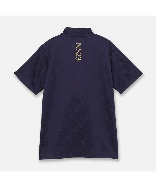 NS23 par Nissa Golf / エヌエス23・パー・ニッサゴルフ カットソー | 【Men's】ロゴジャカードモックネック | 詳細9