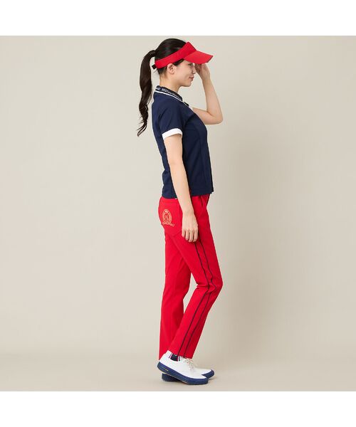 NS23 par Nissa Golf / エヌエス23・パー・ニッサゴルフ ポロシャツ | 【Women's】ロゴ襟アクティブポロシャツ | 詳細9