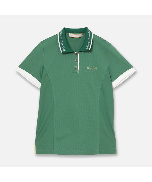 NS23 par Nissa Golf / エヌエス23・パー・ニッサゴルフ ポロシャツ | 【Women's】ロゴ襟アクティブポロシャツ | 詳細16