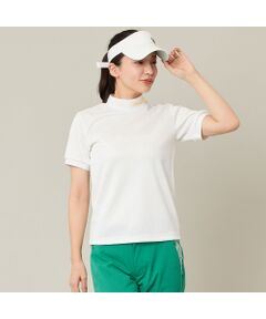 NS23 par Nissa Golf / エヌエス23・パー・ニッサゴルフ カットソー | 【Women's】ロゴジャカードモックネック