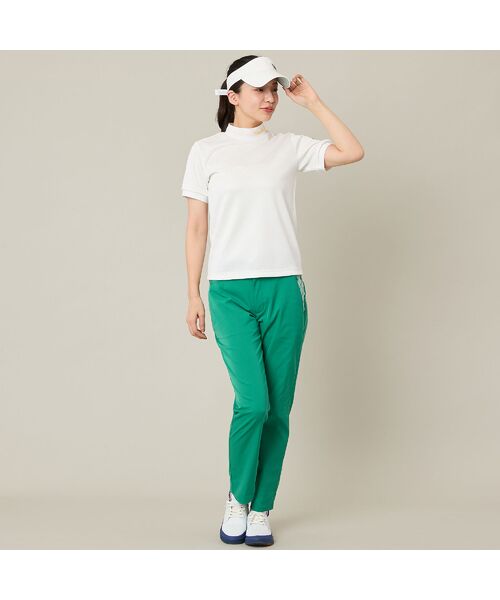 NS23 par Nissa Golf / エヌエス23・パー・ニッサゴルフ カットソー | 【Women's】ロゴジャカードモックネック | 詳細4