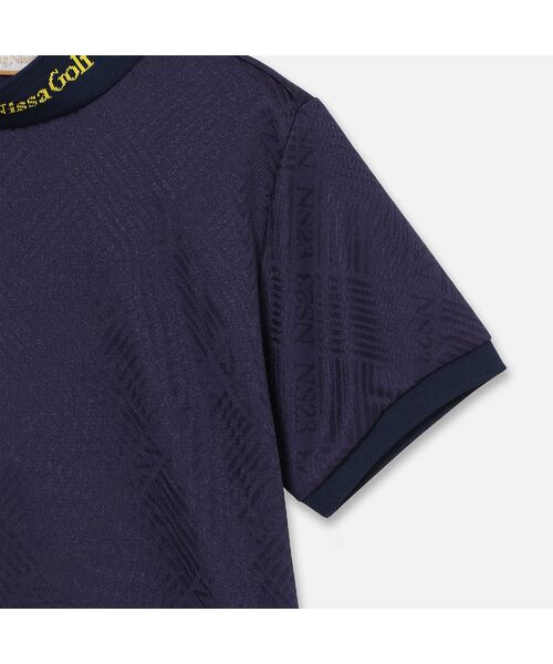 NS23 par Nissa Golf / エヌエス23・パー・ニッサゴルフ カットソー | 【Women's】ロゴジャカードモックネック | 詳細13
