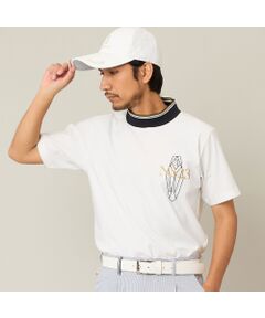 NS23 par Nissa Golf / エヌエス23・パー・ニッサゴルフ カットソー | 【Men's】マリンモチーフモックネック