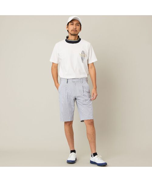 NS23 par Nissa Golf / エヌエス23・パー・ニッサゴルフ カットソー | 【Men's】マリンモチーフモックネック | 詳細4