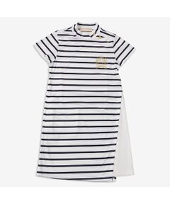 NS23 par Nissa Golf / エヌエス23・パー・ニッサゴルフ ミニ丈・ひざ丈ワンピース | 【Women's】【吸水速乾】ボーダーワンピース